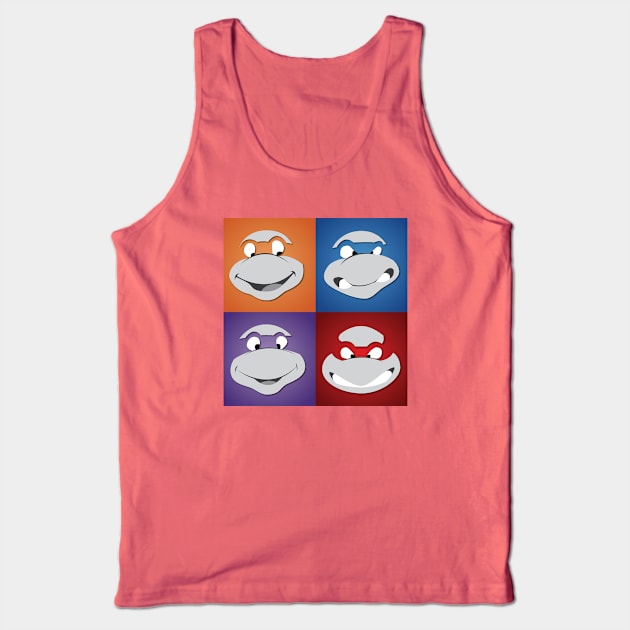TMNT Tank Top by SE Art and Design